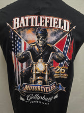 Load image into Gallery viewer, 26TH Annual Anniversary Battlefield Motorcycles Sleeveless T-shirts   2026ANBSL