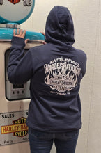 Load image into Gallery viewer, Battlefield Harley-Davidson® Unisex Bandana Hoodie Blue   3002810-MDIN