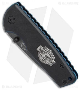Tec X Cutlery Harley Davidson Liner Lock Folding Knife Black  52161