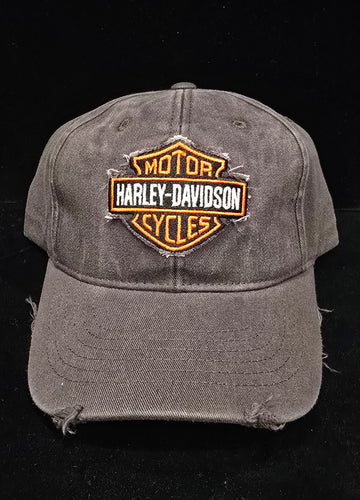 Battlefield Harley-Davidson® Distressed B&S logo Baseball Cap   5029018003