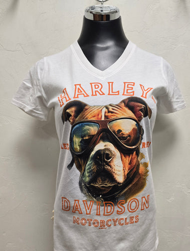 Battlefield Harley-Davidson® Ladies Buddy Cuff S/S   3002322-BRWH
