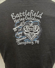 Load image into Gallery viewer, Battlefield Harley-Davidson® Ladies Riding Far Wmn Cuff S/S   3002234-BLCK