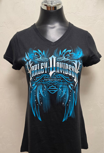 Battlefield Harley-Davidson® Ladies Sparkle Wing   3002286-CBLK