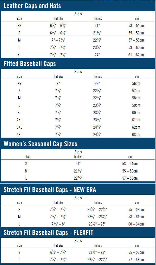 Fitted Cap How To Measure Hat Size Baseball Cap Size Chart New