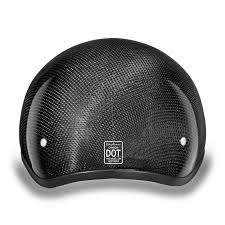 Daytona Skull Cap W/O Visor, Carbon Fiber, D2-GNS