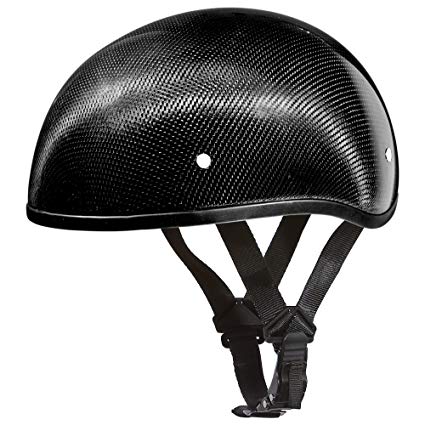 Daytona Skull Cap W/O Visor, Carbon Fiber, D2-GNS
