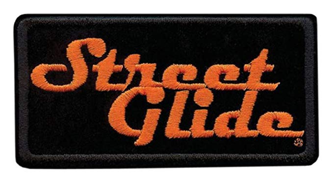 Harley-Davidson® Embroidered Street Glide Emblem Patch, 682608011703