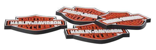 Harley-Davidson® Bar & Shield Rubber Coaster Set, HDL-18515