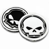Harley-Davidson Willie G Skull Metal  spinner Challenge Coin 1.75 in.   8003906